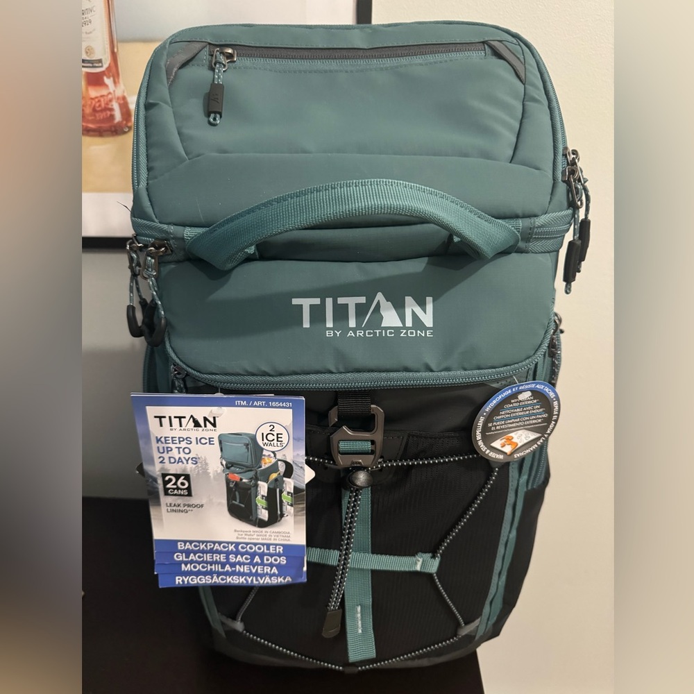 Titan backpack cooler